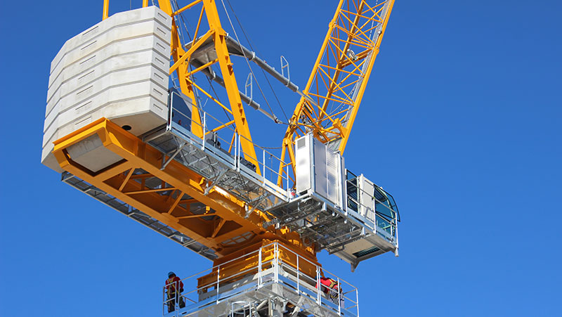 Grúas Torre LUFFING-JIB