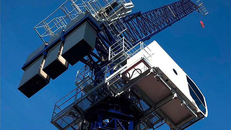 Grúas Torre LUFFING-JIB