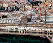 Grúas Sáez participa en la rehabilitación del histórico edificio Hennebique en Génova