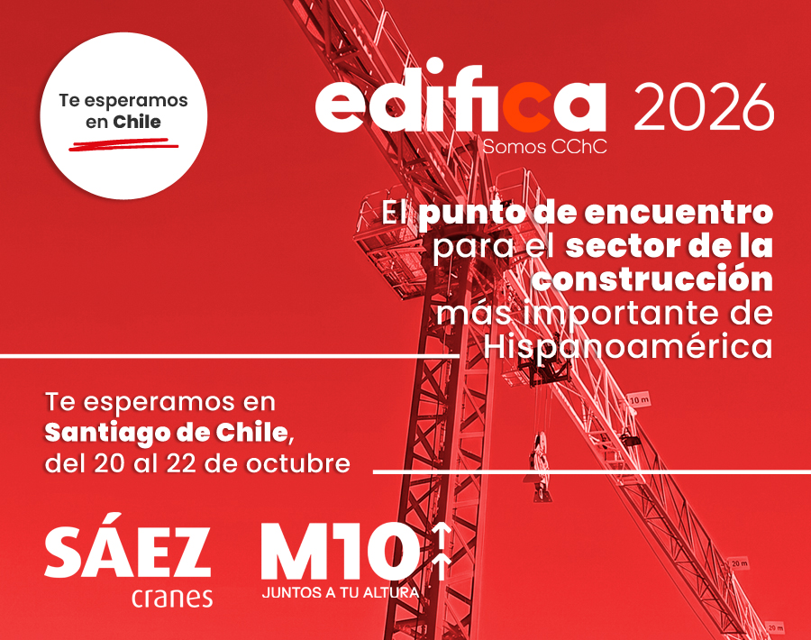 Anuncio Grúas Sáez en EDIFICA